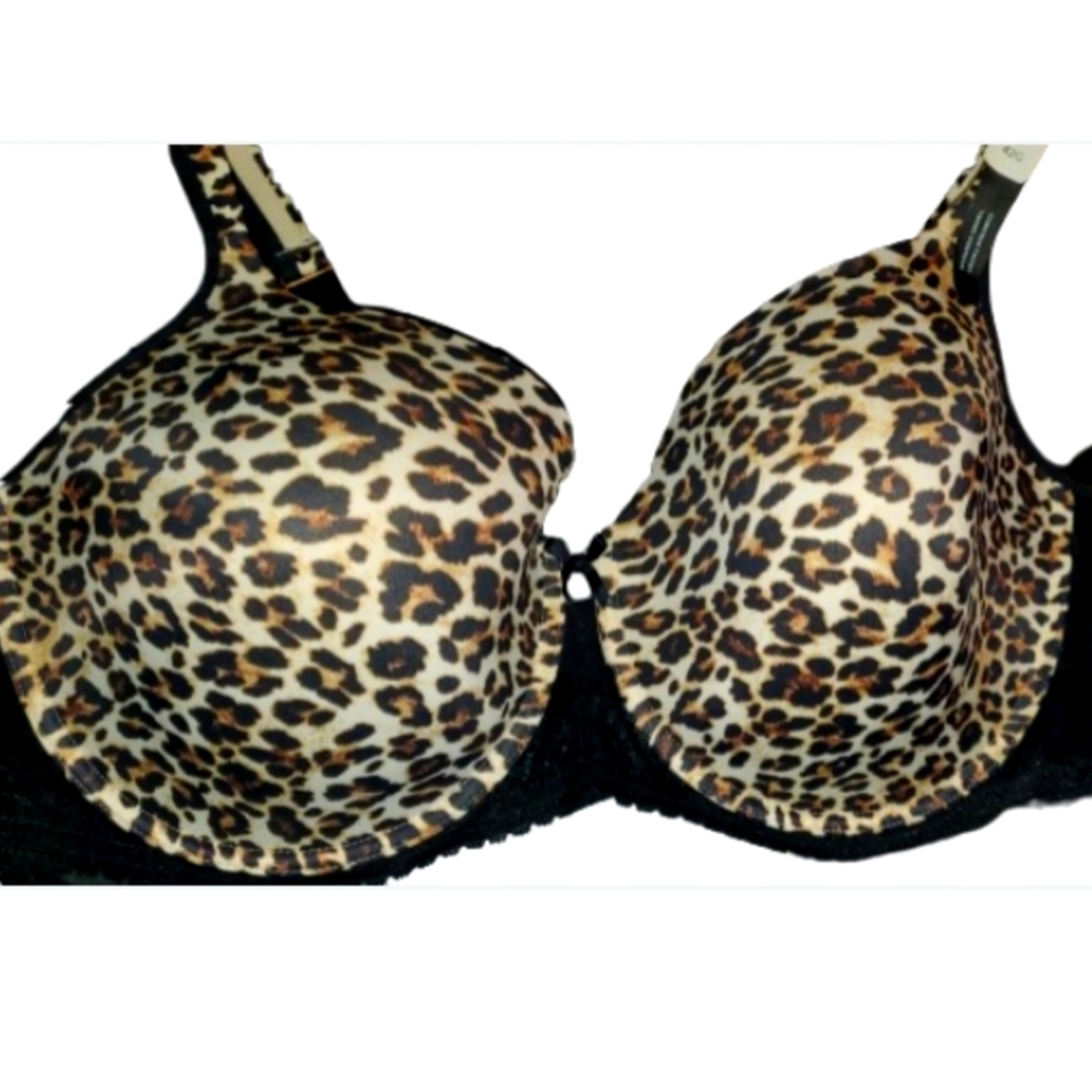 [42G] Déesse Lingerie - Animal Print Contour T-Shirt Lace Wings